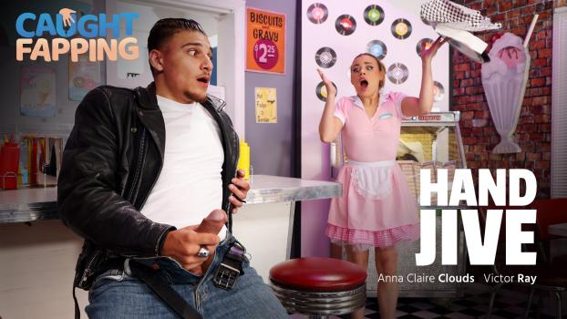 Anna Claire Clouds – Hand Jive – Pervert Guys Fucks Small Tits Waitress