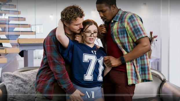 Cheating Slutty Leana Lovings Dick Riding Threesome Sex – Taking Two For The Team