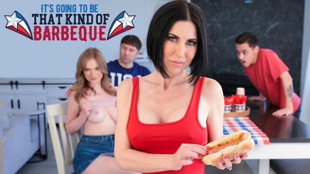 Brooke Barclays & Elsa Violet Hot Swap Sex – Well If Its Going To Be That Kind Of Barbeque – S9:E4